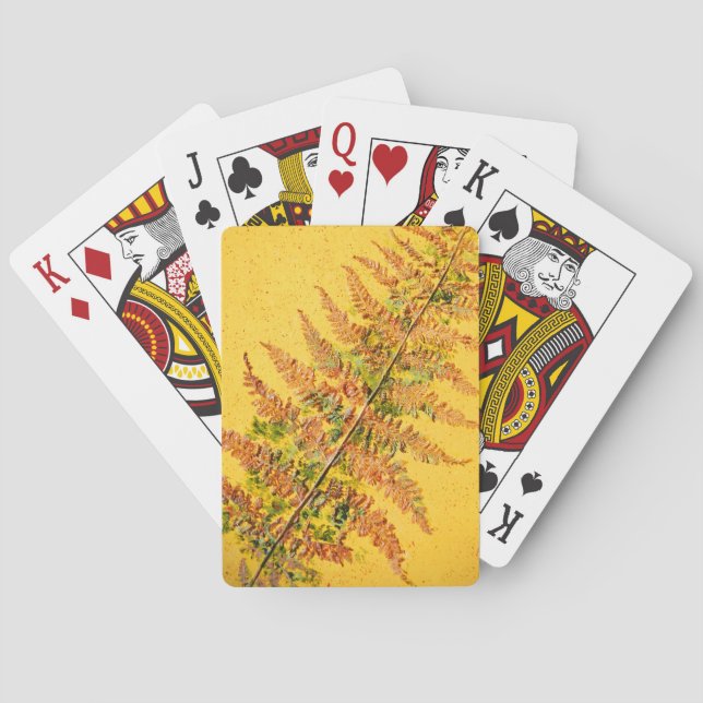 Ferndockle the Forest Fern Classic Playing Cards Spielkarten (Rückseite)