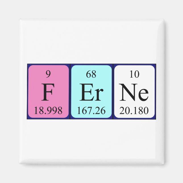 Ferne Periodenmagnet Magnet (Vorne)