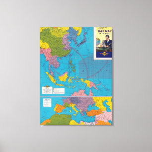 Fernen Osten, Mittelmeerraum Leinwanddruck