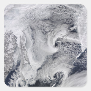 Fernen Osten Russlands Quadratischer Aufkleber