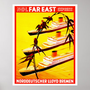 Ferner Osten Express Poster