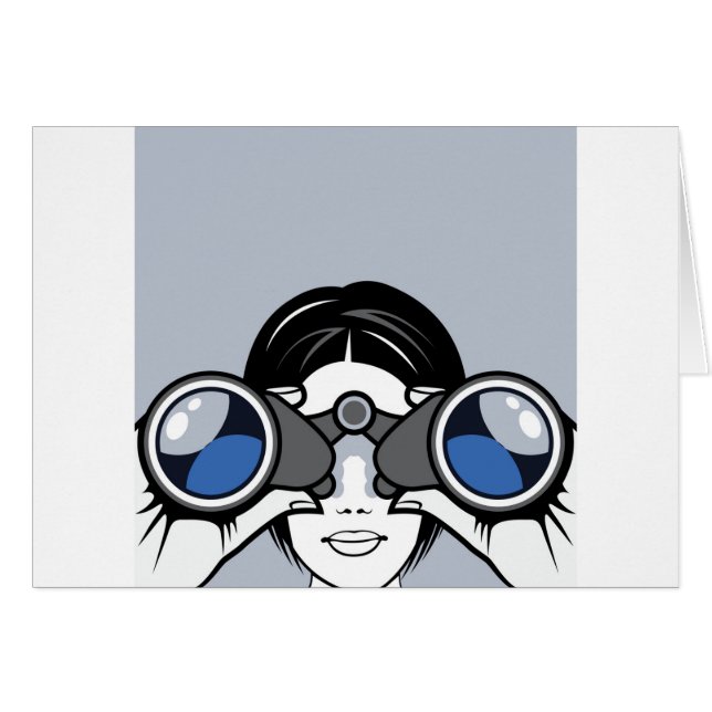 Fernglas-Vektor (Vorderseite (Horizontal))