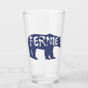 Fernie British Columbia Bear Glas