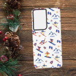 Fernie British Columbia Ski Snowboard Pattern Samsung Galaxy Hülle<br><div class="desc">Ein lustiges Winterskilangmuster für das Skigebiet Fernie in der Lizard Range,  Canadian Rockies,  British Columbia,  Kanada. Perfekte Geschenkidee für Wintersportler: Ski,  Snowboard,  Freestyle,  Skisprung,  Langlaufen.</div>