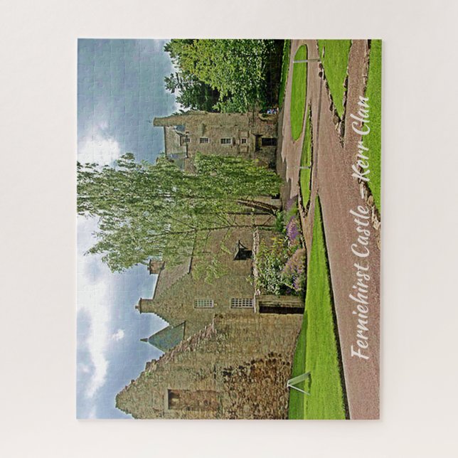 Ferniehirst Castle - Kerr Clan Puzzle (Vertikal)