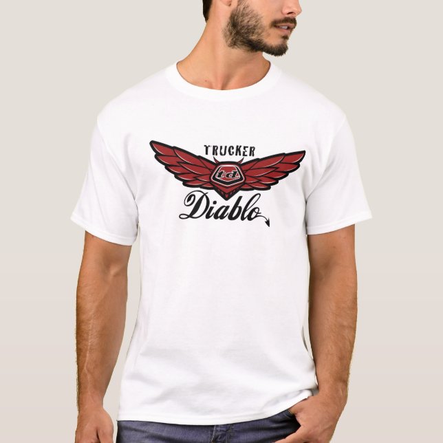 FERNLASTFAHRER Diablo - T-SHIRT (Vorderseite)