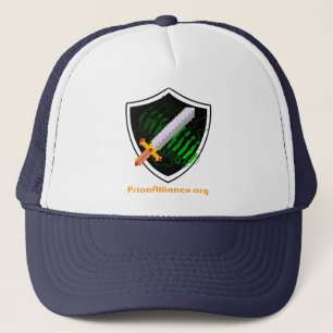 Fernlastfahrer-Hut mit Prions-Alliance-Logo Truckerkappe