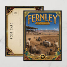 Fernley Nevada Vintage Art Deco Golden Age