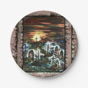 Fernlicht Pappteller