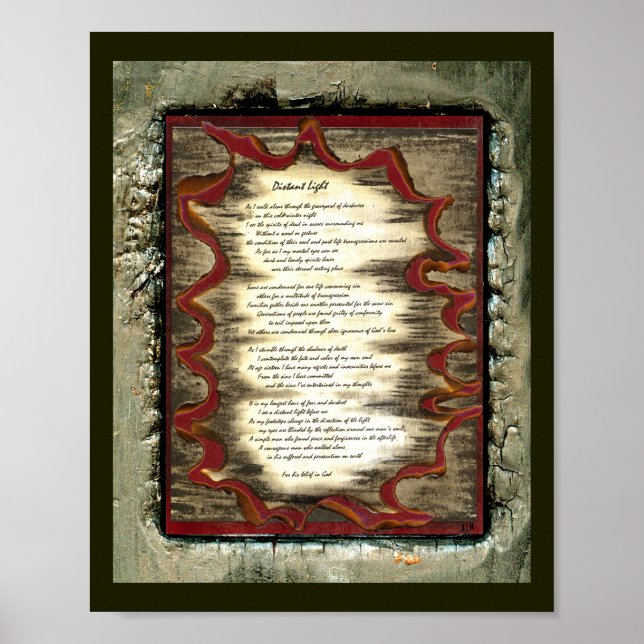 Fernlicht Poster (Vorne)