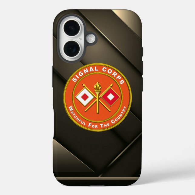 Fernmelderkorps Case-Mate iPhone Hülle (Rückseite)
