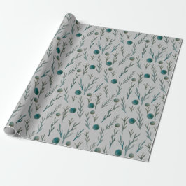 Ferns & Dots Wrapping Paper Geschenkpapier