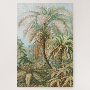 Ferns, Filicinae Laubfarne von Ernst Haeckel Puzzle
