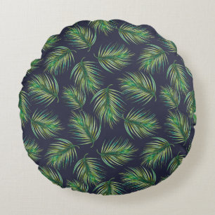 Ferns Round Pillow Rundes Kissen