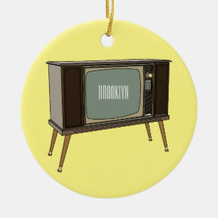 Fernseh-Cartoon-Illustration Keramik Ornament