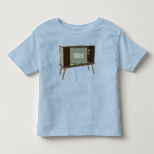 Fernseh-Cartoon-Illustration Kleinkind T-shirt