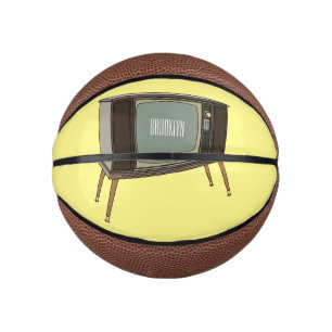 Fernseh-Cartoon-Illustration Mini Basketball