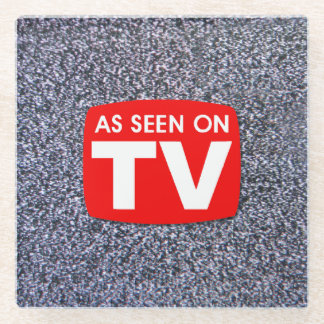 Fernseh-TV-Star Glasuntersetzer