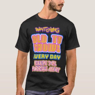 Fernsehen 90er 80er Retro Freunde T-Shirt