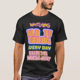 Fernsehen 90er 80er Retro Freunde T-Shirt