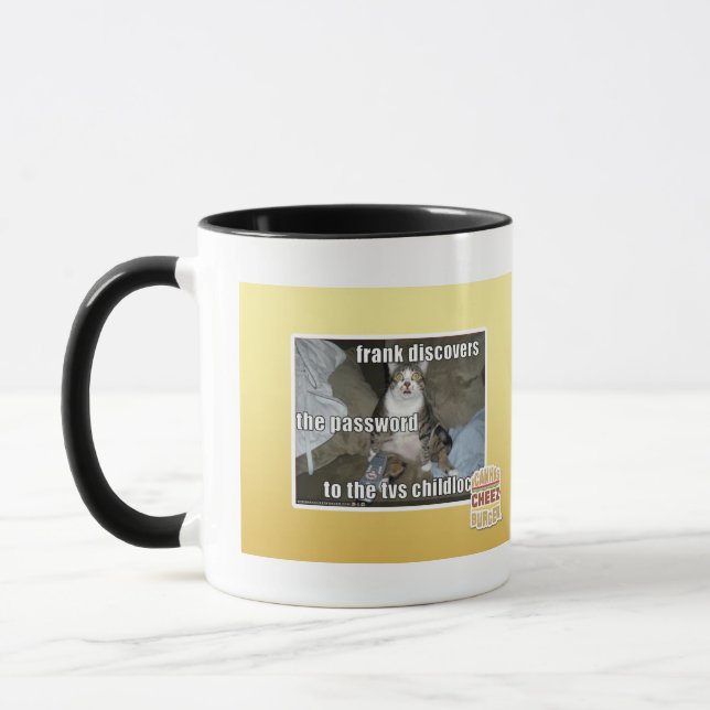 Fernsehen Childlock Tasse (Links)