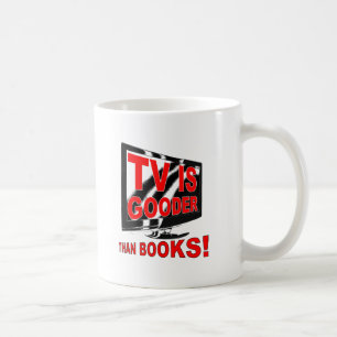Fernsehen ist lustiger Kaffeebecher Tasse