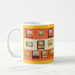 Fernseher aus dem Jahr 1956 Kaffeetasse