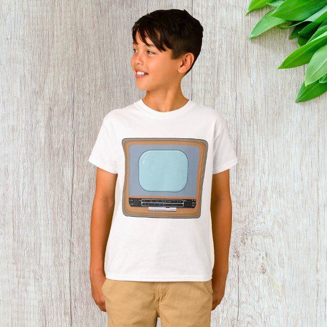 Fernseher Retro TV T - Shirt (Von Creator hochgeladen)