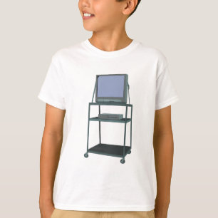 Fernseher und Videorecorder im Klassenzimmer 80er  T-Shirt