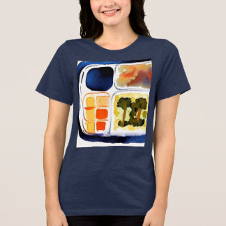 Fernsehessen Tri-Blend Shirt