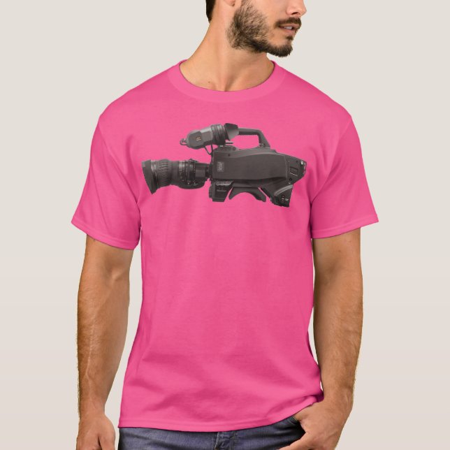 Fernsehkamera T-Shirt (Vorderseite)