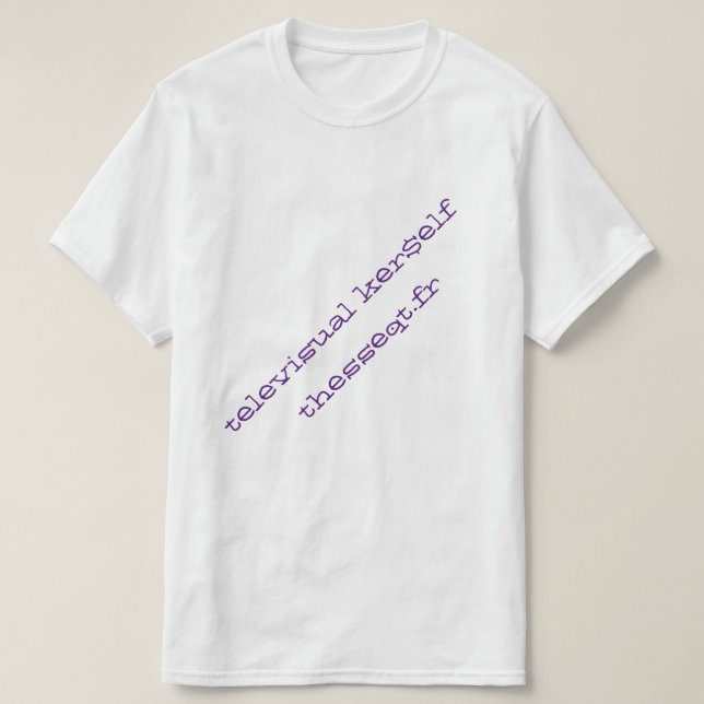 Fernsehker$elf thesseqt.fr T-Shirt (Design vorne)