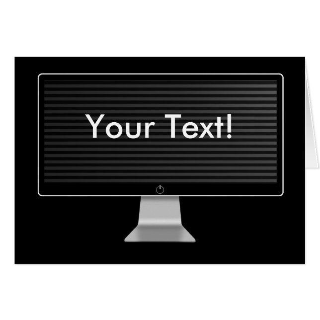 Fernsehschirm (Vorderseite (Horizontal))