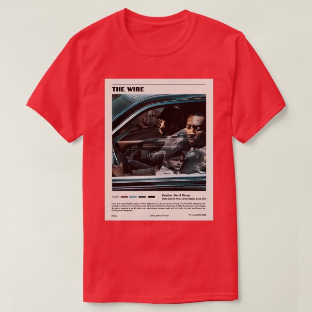 Fernsehserie T-Shirt (Design vorne)