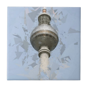 Fernsehturm Berlin, Deutschland Fliese