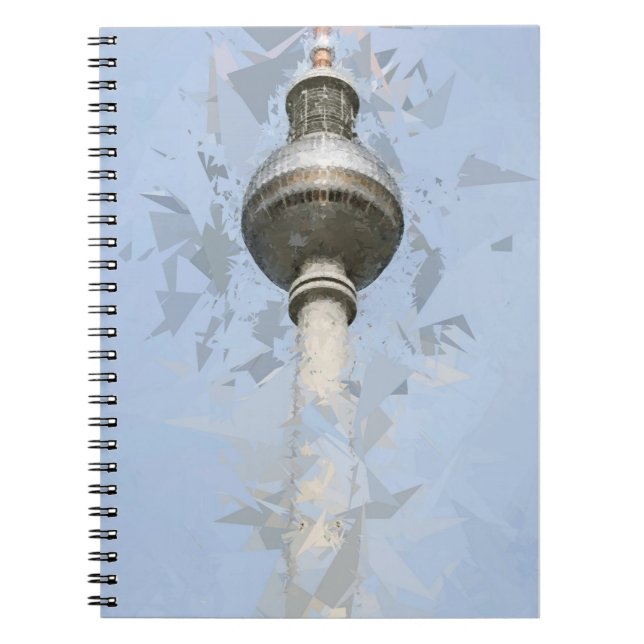 Fernsehturm Berlin, Deutschland Notizblock (Vorderseite)