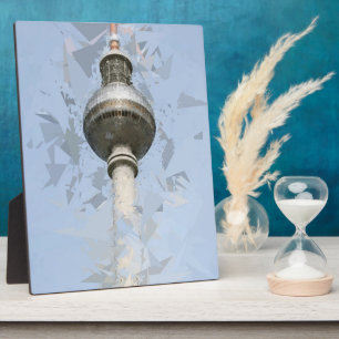 Fernsehturm Berlin Fotoplatte