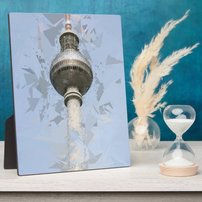 Fernsehturm Berlin Fotoplatte (Seite)