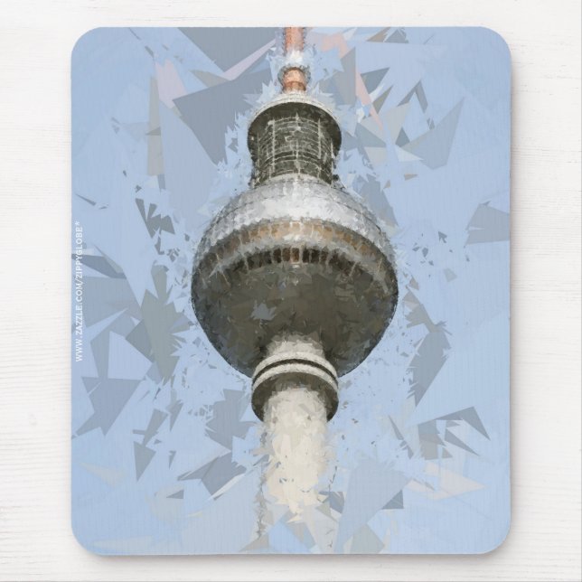 Fernsehturm Berlin Mousepad (Vorne)