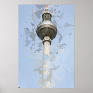 Fernsehturm Berlin Poster