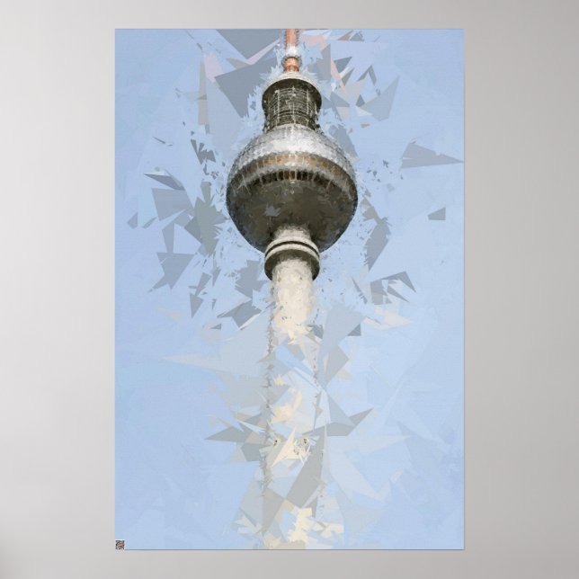 Fernsehturm Berlin Poster (Vorne)
