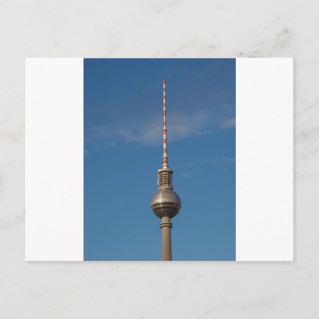 Fernsehturm Fernsehturm Alexanderplatz Berlin Postkarte (Vorderseite)
