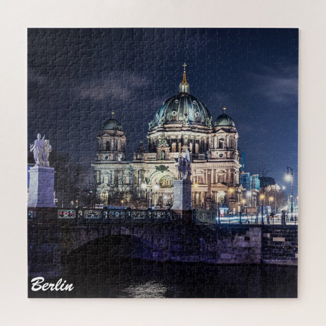 Fernsehturm und Berliner Dom in Berlin Puzzle (Horizontal)