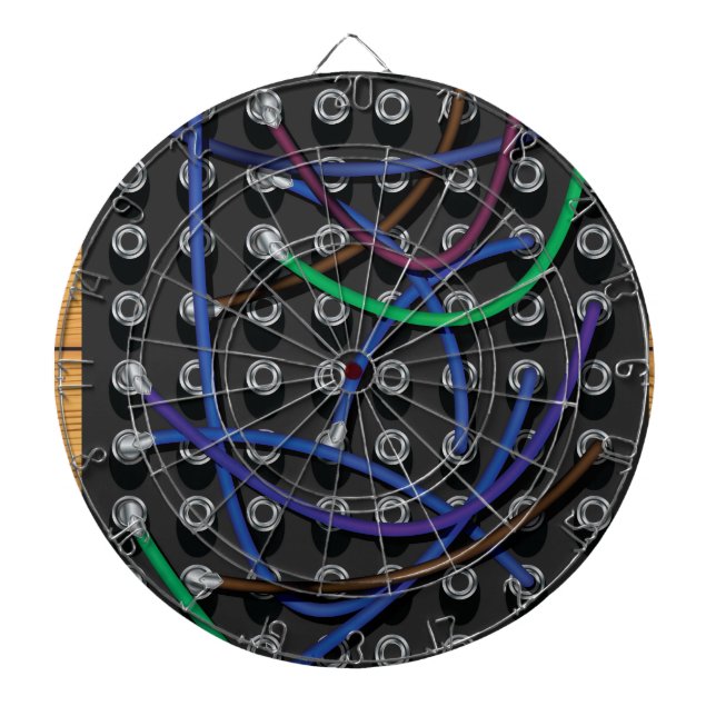 Fernsprechvermittlungskabel Dartscheibe (vorne)