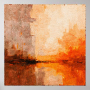 Fernster Horizont Poster