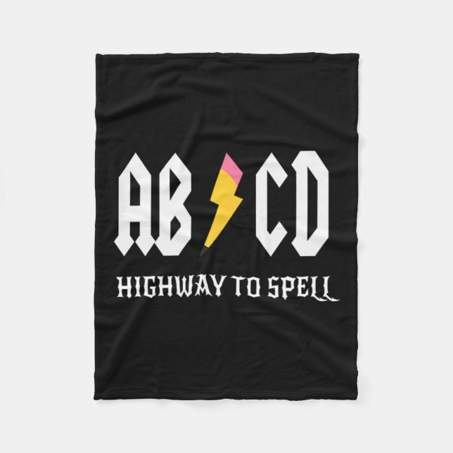 Fernstraßen zum Zauber Stift Lehrer Amp; Student w Fleecedecke (Vorderseite)