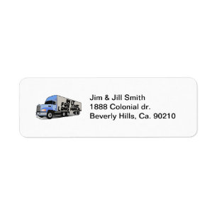 Fernstrecke-LKW-Transport