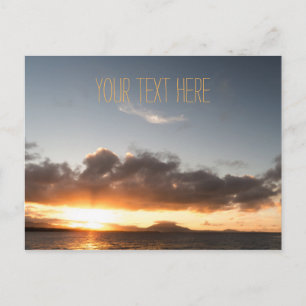 FernSunset   Dominikanische Republik Postkarte