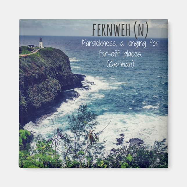 Fernweh Magnet (Vorne)