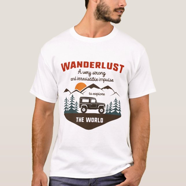 Fernweh T-Shirt (Vorderseite)